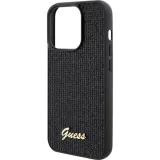 etui-case-guess-do-apple-iphone-15-pro-hardcase-disco-metal-script-czarny-stan-nowy-dedykowany-model-iphone-15-pro