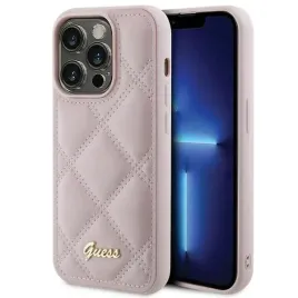 etui-guess-do-apple-iphone-15-pro-max-hardcase-quilted-metal-logo-rozowy