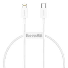bialy-kabel-do-ladowania-usb-c-do-lightning-baseus-series-20w-pd-25cm