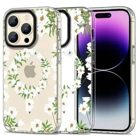 case-tech-protect-z-kwiatami-do-iphone-15-pro-6-1-kolor-wielokolorowy