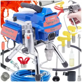 agregat-malarski-do-malowania-3000w-32l-min-pistolet-3xdysza-lanca-waz-10m