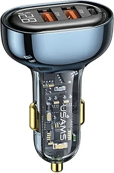 usams-ladowarka-do-auta-usb-c-2xusb-a-125w-fast
