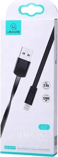 kabel-przewod-usams-u2-usb-a-lightning-120cm-kolor-czarny