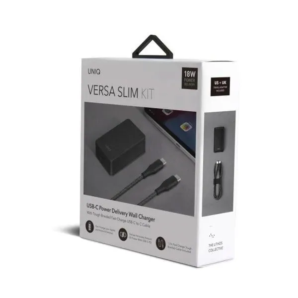 uniq-ladowarka-usb-c-pd-18w-kabel-usb-c