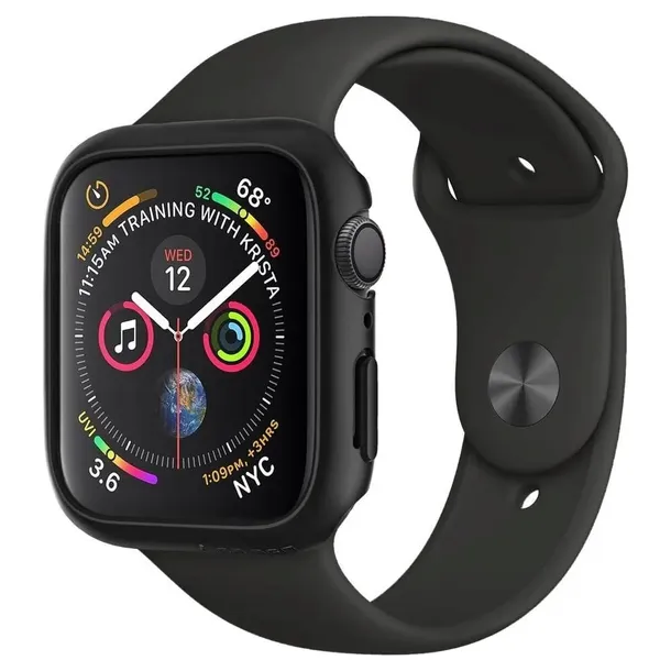 czarne-etui-do-apple-watch-5-4-44mm-spigen-thin-stan-nowy-material-tworzywo-sztuczne