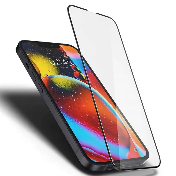 szklo-spigen-do-iphone-14-13-pro-13-do-etui-konstrukcja-otwory-na-czujniki-przyciski-powloka-oleofobowa-zaokraglone-krawedzie