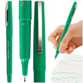 cienkopis-pilot-fineliner-zielony-precyzyjny-04mm-szkolny-biurowy-z-klipem