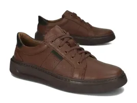 buty-sportowe-meskie-trampki-sneakersy-skora-naturalna-f300-brazowe-43