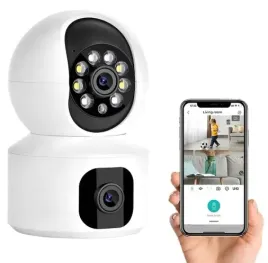 kamera-obrotowa-podwojna-2mp-wewnetrzna-wifi-hd-zoom-niania-monitoring