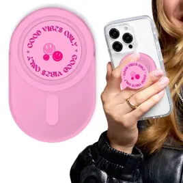 popgrip-okragly-uchwyt-skladany-do-telefonu-good-vibes-uroczy-pink-grip-hit