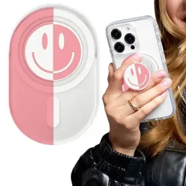 popgrip-okragly-uchwyt-skladany-do-telefonu-smile-uroczy-pink-grip-magsafe