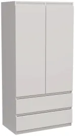 biala-szafa-90-cm-uchylna-nowoczesna-garderoba-z-szufladami-montego