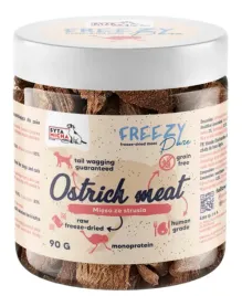 syta-micha-freezy-pure-100percent-liofilizowane-mieso-ze-strusia-dla-psa-90-g