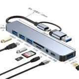 hub-adapter-przejsciowka-usb-c-8w1-4xusb-hdmi-sd-typ-c-jack-typ-portow-usb-type-a