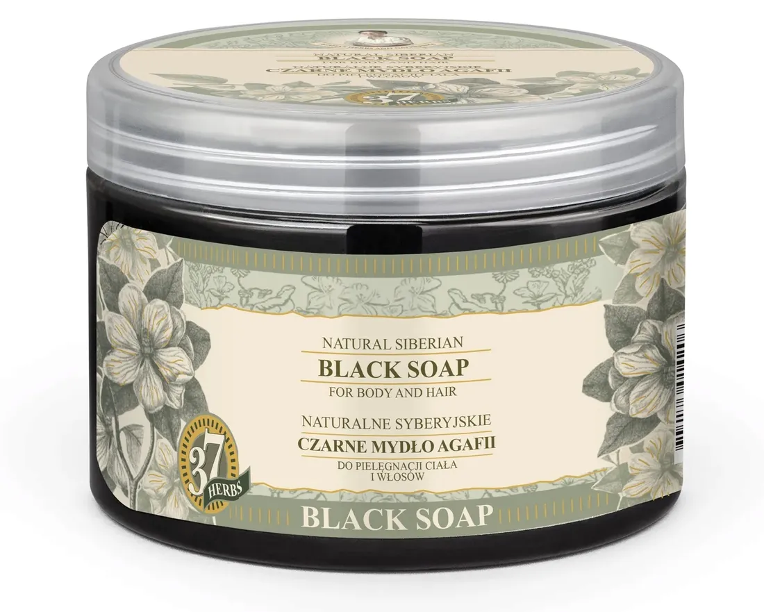 babuszka-mydlo-do-ciala-i-wlosow-czarne-naturalne-syberyjskie-500-ml-zestaw-stan-nowy