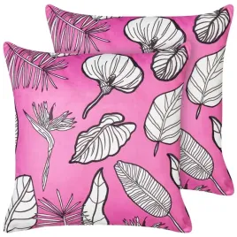 zestaw-2-poduszek-dekoracyjnych-malva-welur-45-x-45-cm-rozowy-wzor-kwiatowy