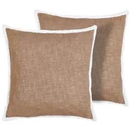 zestaw-2-poduszek-dekoracyjnych-ianthe-bawelna-45-x-45-cm-brazowy-jednolity