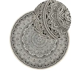 dywan-okragly-bawelniany-orientalny-nadruk-o-120-cm-czarno-kremowy-hizan-lu