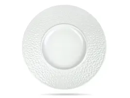 talerz-plytki-30-cm-bialy-hammering-porcelana-lubiana