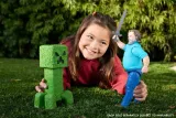 mattel-minecraft-large-scale-action-figure-12-inch-posable-creeper-toy-col-stan-nowy