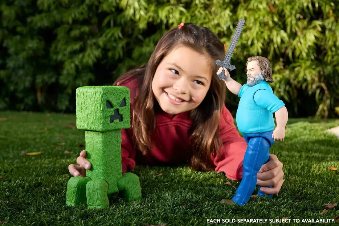 mattel-minecraft-large-scale-action-figure-12-inch-posable-creeper-toy-col