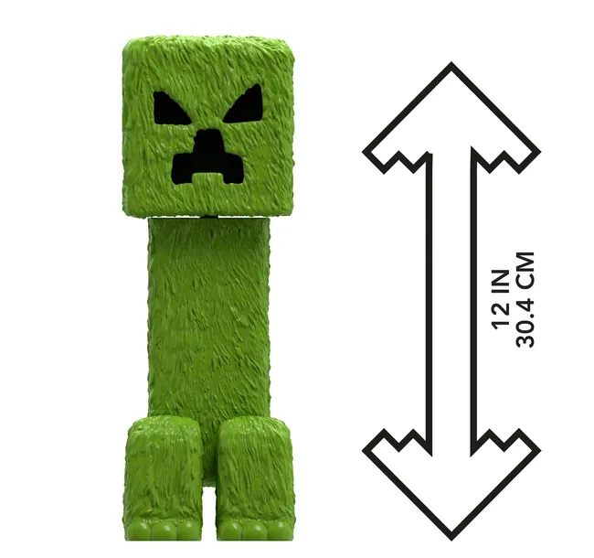 mattel-minecraft-large-scale-action-figure-12-inch-posable-creeper-toy-col-typ-figurka