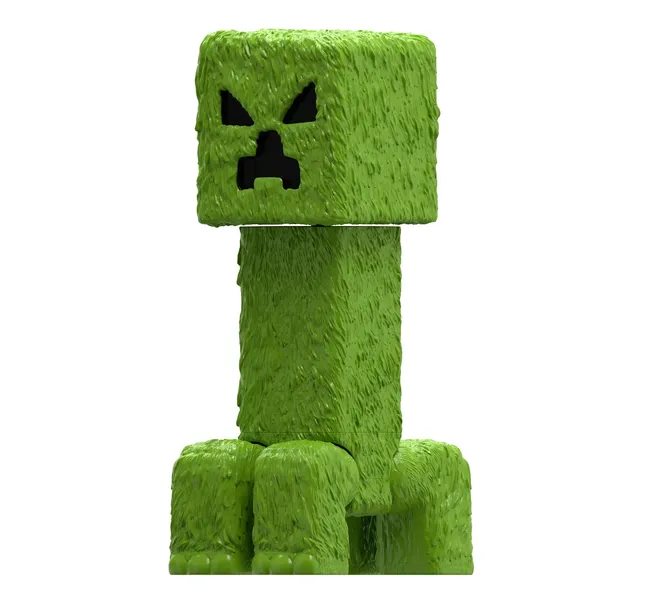 mattel-minecraft-large-scale-action-figure-12-inch-posable-creeper-toy-col-baterie-nie