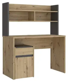 biurko-z-nadstawka-modultrick-mdub111-mdun121-dab-artisan-szary-forte