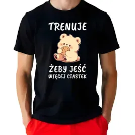 pizama-meska-t-shirt-spodenki-trenuje-zeby-jesc-wiecej-na-wiosne-lato-l