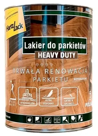 HartzLack Heavy Duty Lakier do drewna podłogi Mat 5L