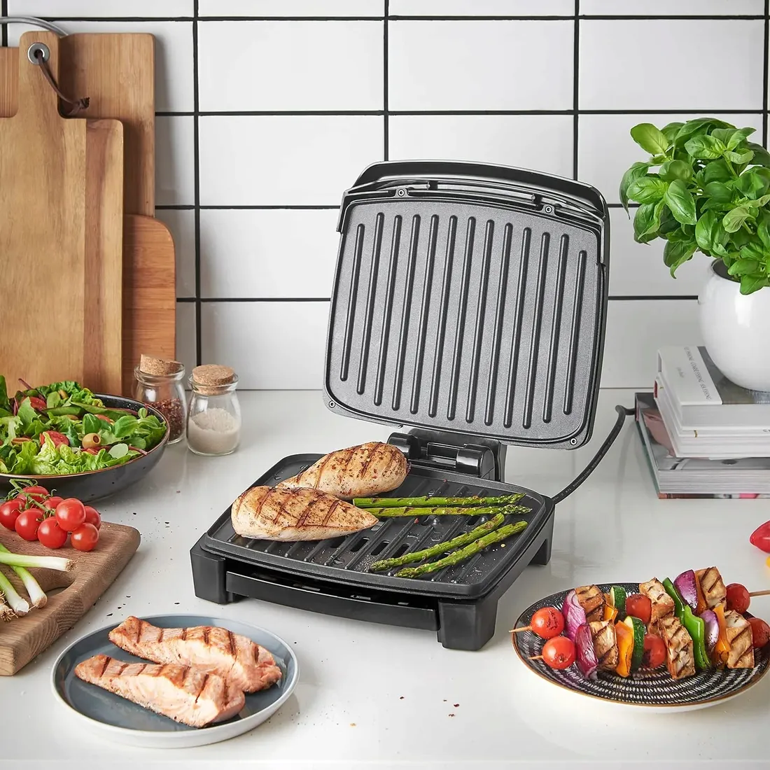 george-foreman-immersa-medium-electric-grill-removable-control-panel-allow-stan-nowy