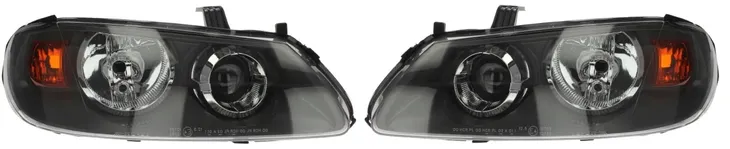 REFLEKTOR LAMPA PRZÓD NISSAN ALMERA II N16 2003-2007 DEPO H7+H7 LEWY+PRAWY