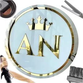 logo-40x40-cm-3d-fryzjer-z-pleksi-lustrzanej-salon-fryzjerski-kosmetyczny