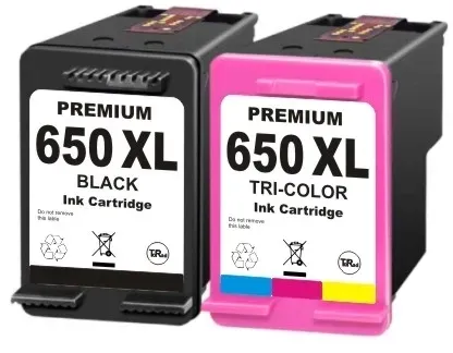 TUSZE do HP 650 XL POWIĘKSZONE HP Deskjet Ink Advantage 1000 1015 1515 2545