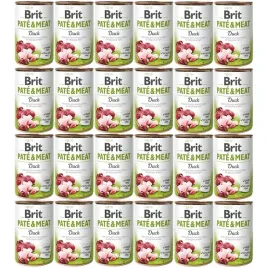 brit-mokra-karma-dla-psa-pate-and-meat-z-kaczka-24x400g