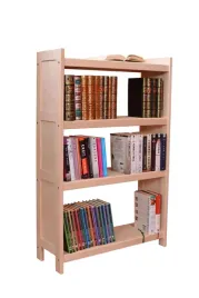 regal-drewniany-na-ksiazki-bukowy-4-polki-z-pelnymi-bokami-107x50x25-cm