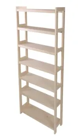 regal-drewniany-na-ksiazki-bukowe-7-polek-194x60x25-cm
