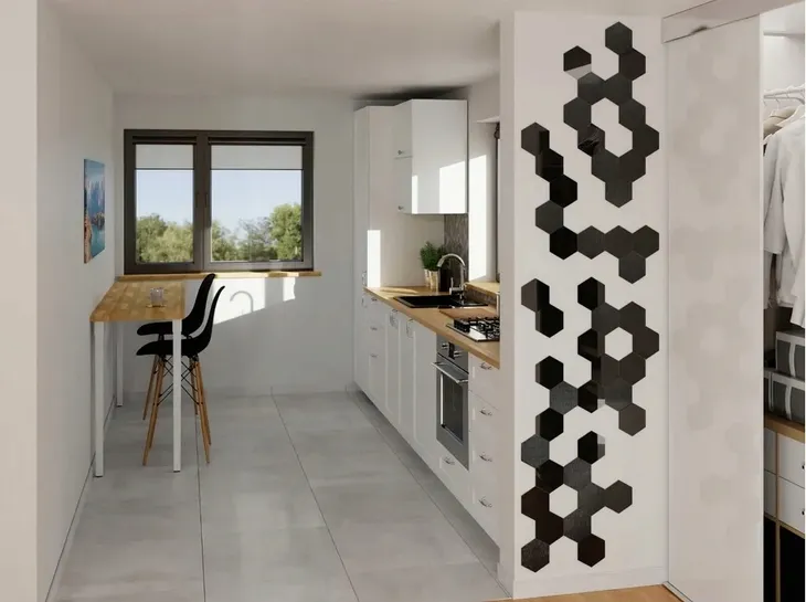 panel-dekoracyjny-scienny-hexagon-heksagon-3d-stal-grubosc-9-mm