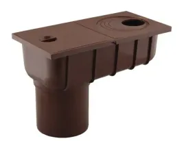 osadnik-rynny-dolny-brazowy-aquer-110mm-studzienka