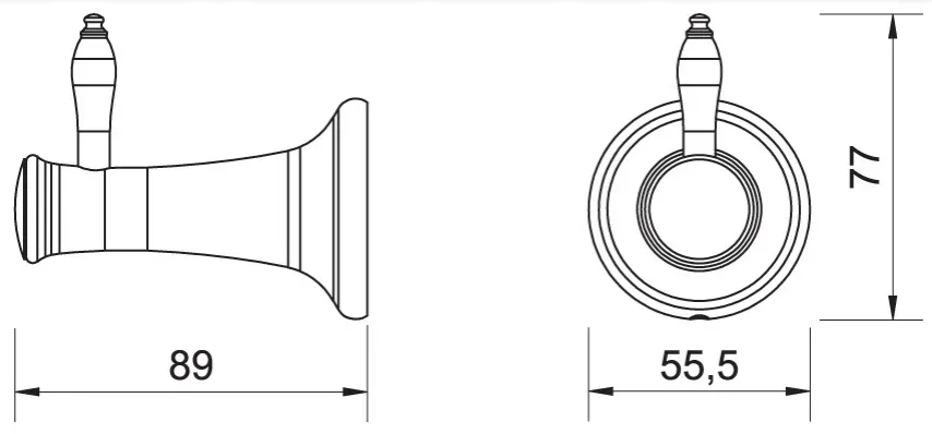 f-design-lacrima-haczyk-pojedynczy