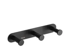 hozze-lori-black-listwa-3-haczyki-czarny-mat