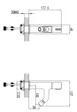 f-design-bateria-bidetowa-meandro-chrom-stan-nowy