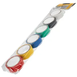 tasma-izolacyjna-klejaca-pcv-kauczukowa-scley-19mmx3m-6-sztuk-kolory-hardy