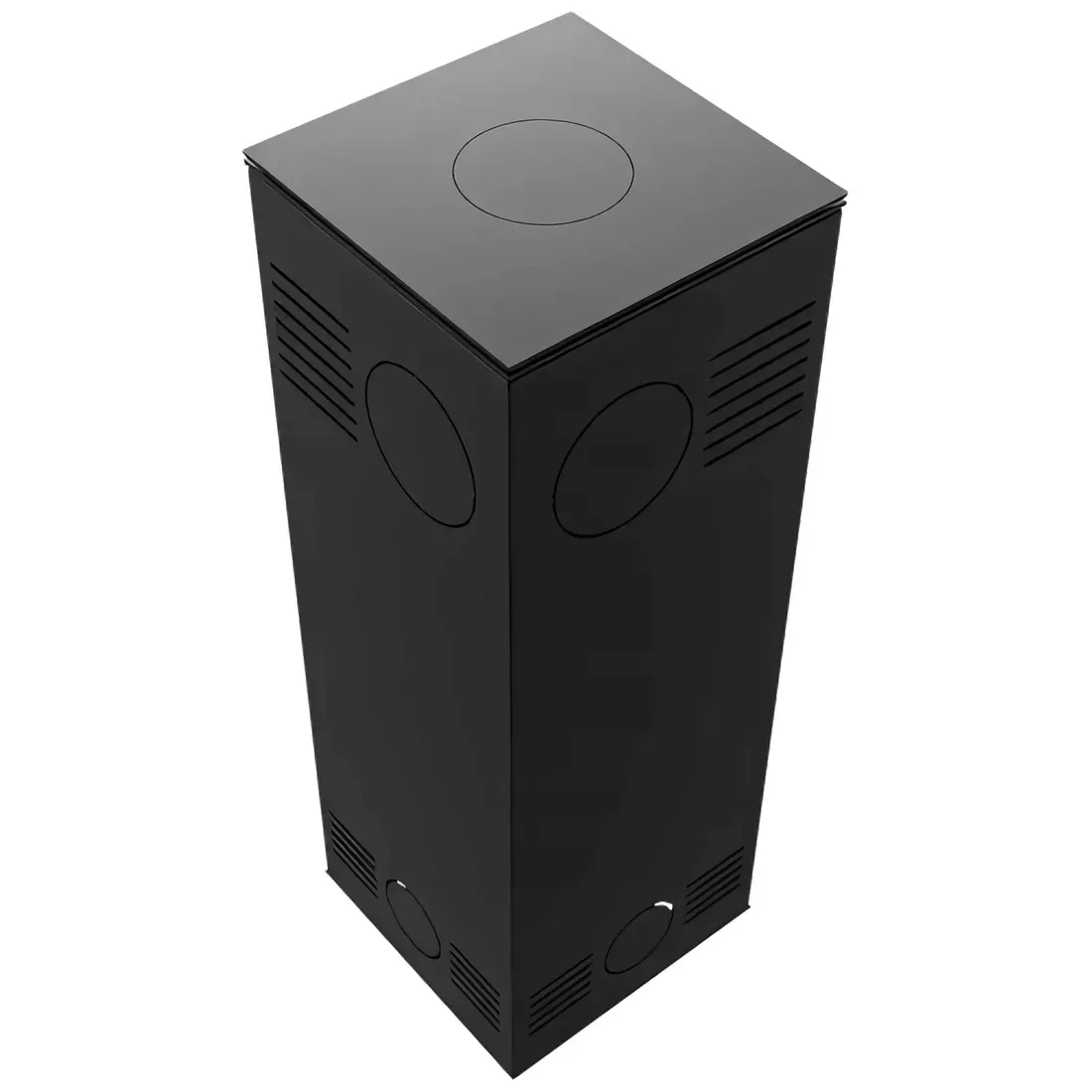 piec-wolnostojacy-koza-tora-s-nero-assoluto-black-spiek-kwarcowy-8kw-or-o150-stan-nowy