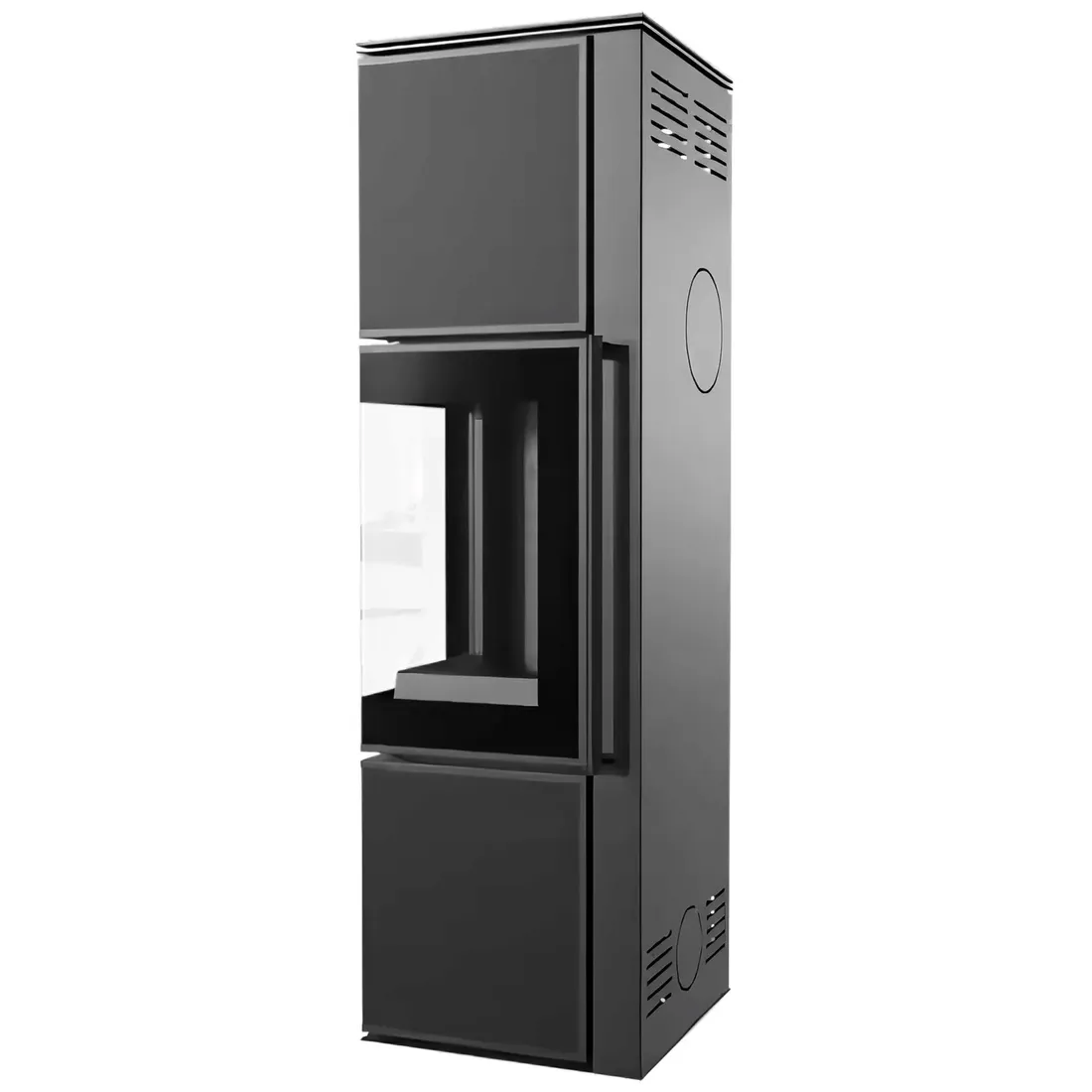 piec-wolnostojacy-koza-tora-m-nero-assoluto-black-spiek-kwarcowy-8kw-or-o150-stan-nowy