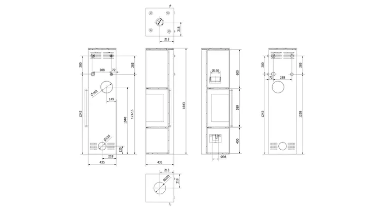 piec-wolnostojacy-koza-tora-l-nero-assoluto-stal-spiek-kwarcowy-8kw-or-o150-szerokosc-43-cm