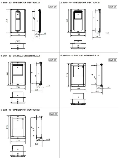stabilizator-wentylacji-sw1-stabilizer-stan-nowy-dlugosc-0-2-m