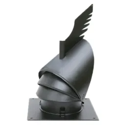 nasada-kominowa-dragon-fi150-czarny-z-podstawa