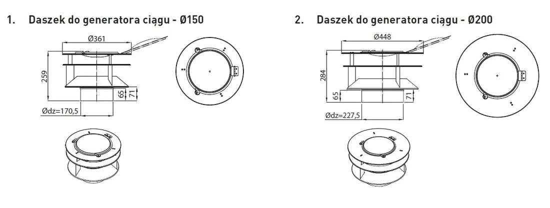 daszek-do-generatora-czarny-fi200-da-gck200-ml