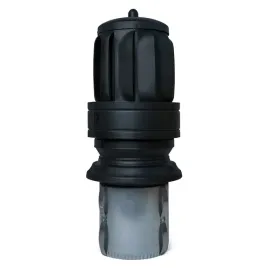 nasada-kominowa-czarna-wiatron-fi150-wciskana